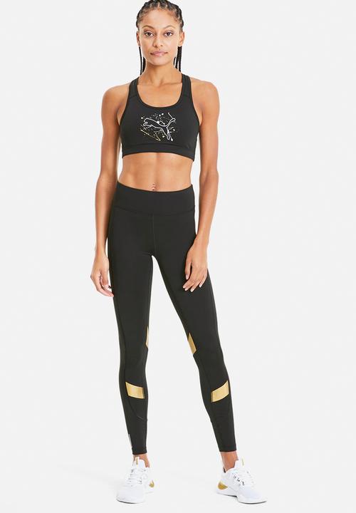 PUMA - 4 keeps logo sports bra - black