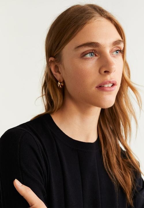 MANGO - Sweater lucca - black
