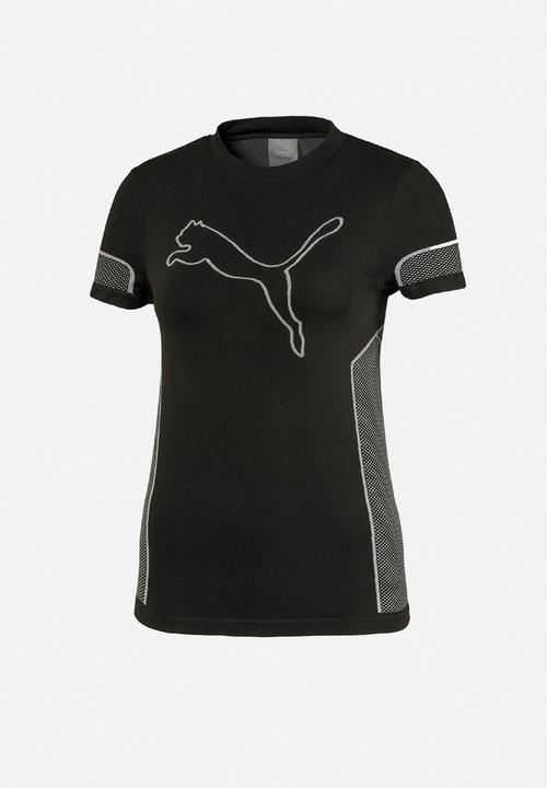 PUMA - Evostripe evoknit tee - black