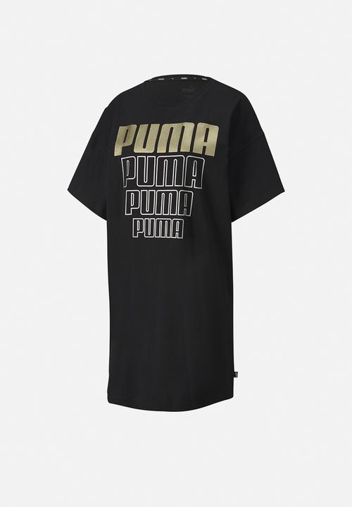 PUMA - Rebel light weight tee dress - black