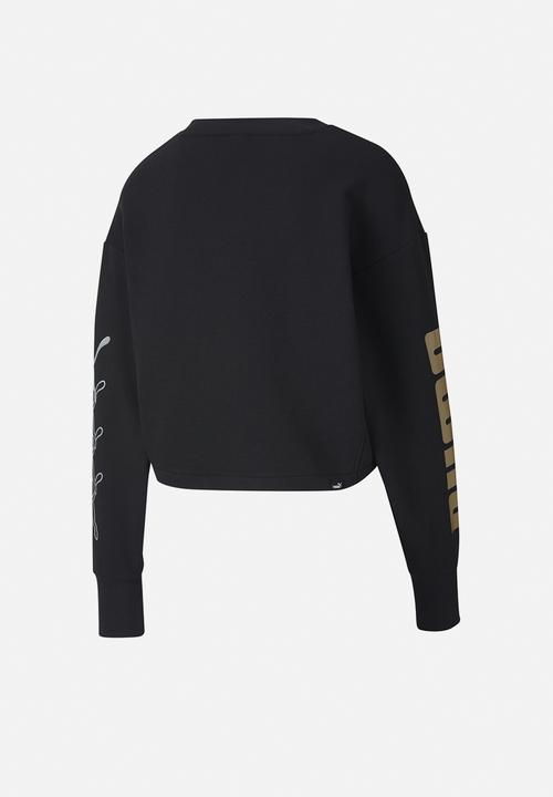 PUMA - Rebel crew sweat - black 