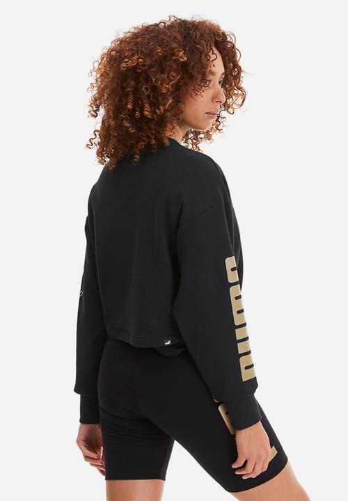 PUMA - Rebel crew sweat - black 