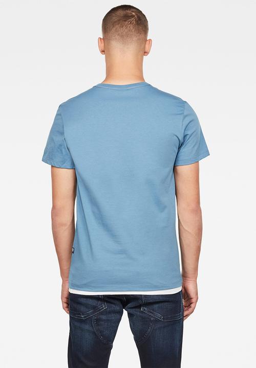G-STAR - Base short sleeve tee - blue