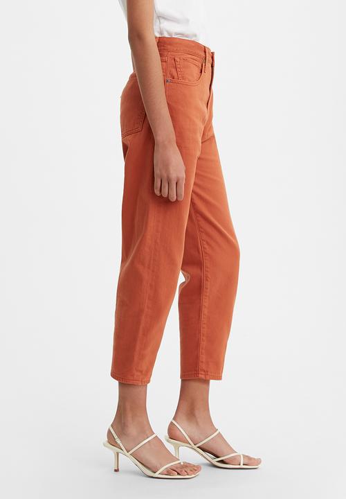 Levi’s® - Levi’s® Made & Crafted® barrel autumn glaze jeans - rust