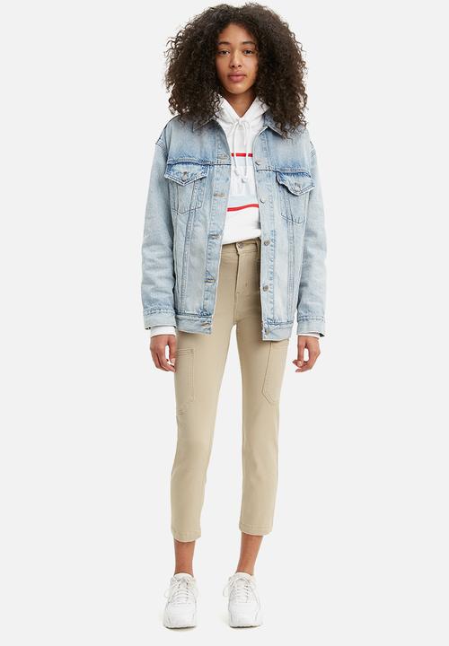 Levi’s® - 724 Utility crop jeans - stone