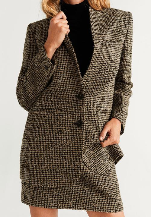 MANGO - Blazer curry - ocher