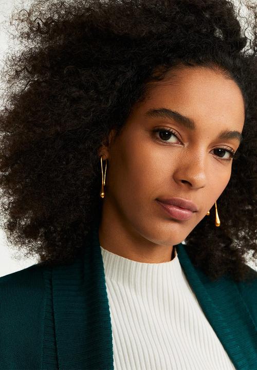 MANGO - Cardigan alma - dark green