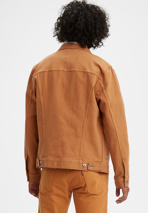 Levi’s® - Levi’s® Made & Crafted® type ii worn trucker jacket - brown