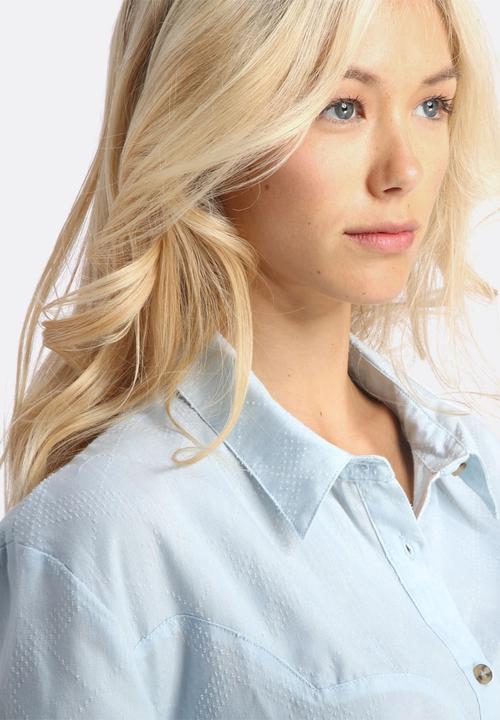 MINKPINK - Jets Chambray Shirt Dress