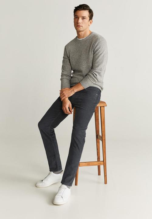 MANGO - Bardem trousers - grey