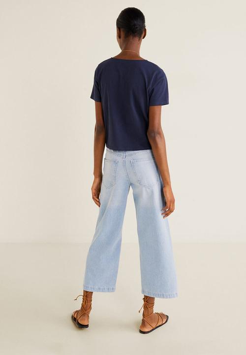 MANGO - T-shirt cruz-h - navy