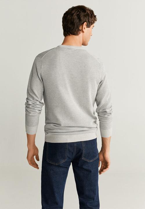MANGO - Antigua sweater - grey