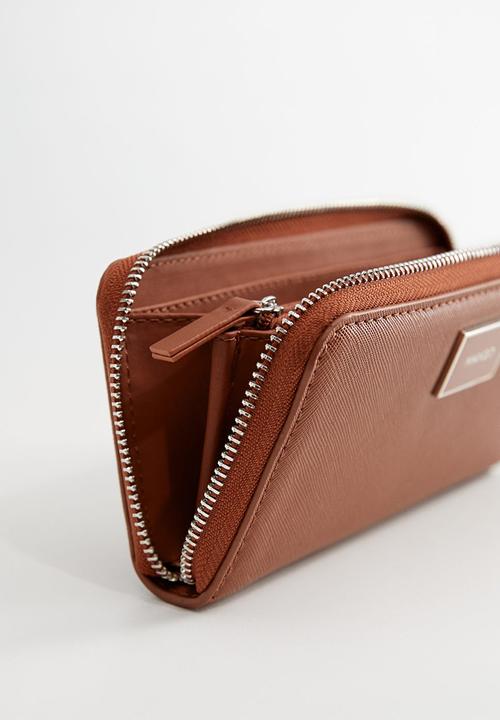 MANGO - Wallet lole - brown