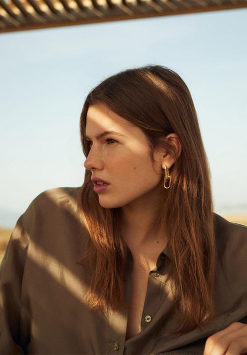 MANGO - Earrings eliza - gold