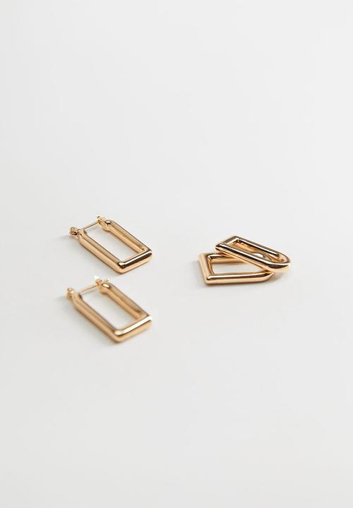 MANGO - Earrings eliza - gold