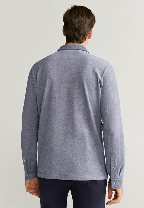 MANGO - Regat polo shirt - blue