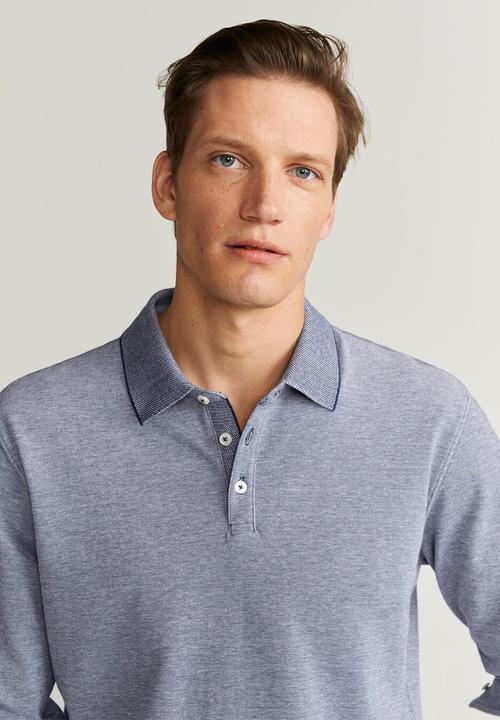 MANGO - Regat polo shirt - blue