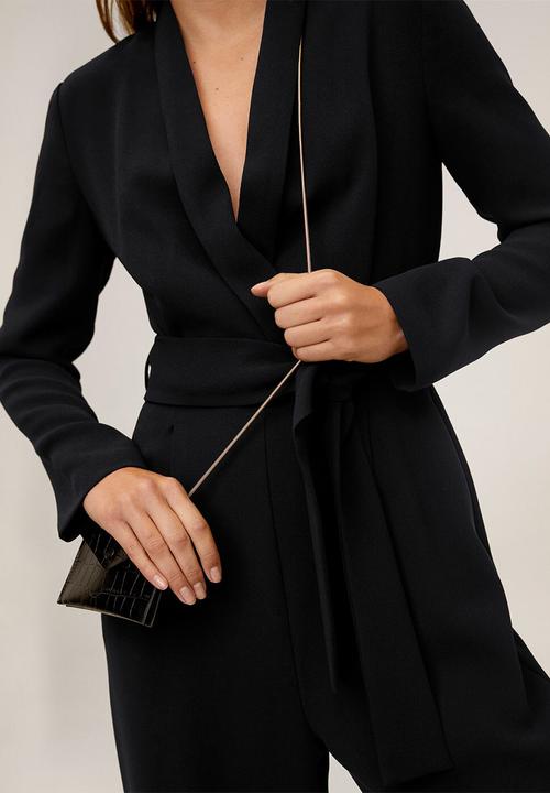MANGO - One - piece suit marinus - black