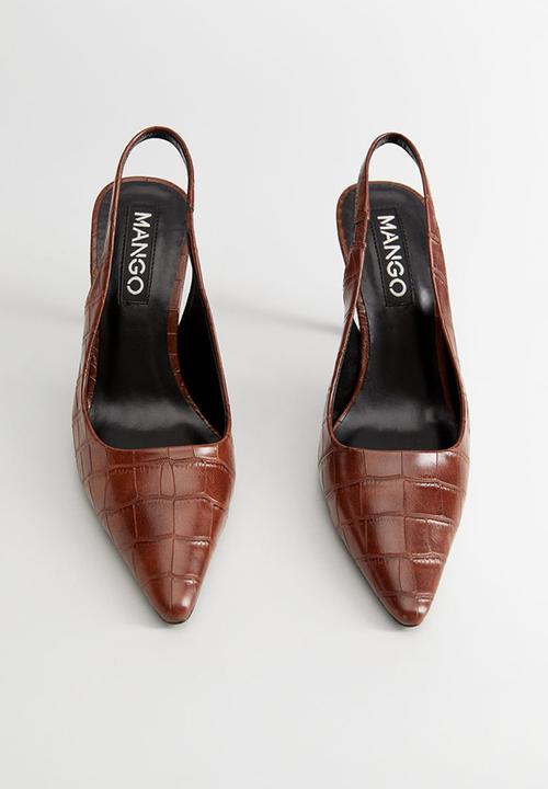 MANGO - Bridge heel - brown
