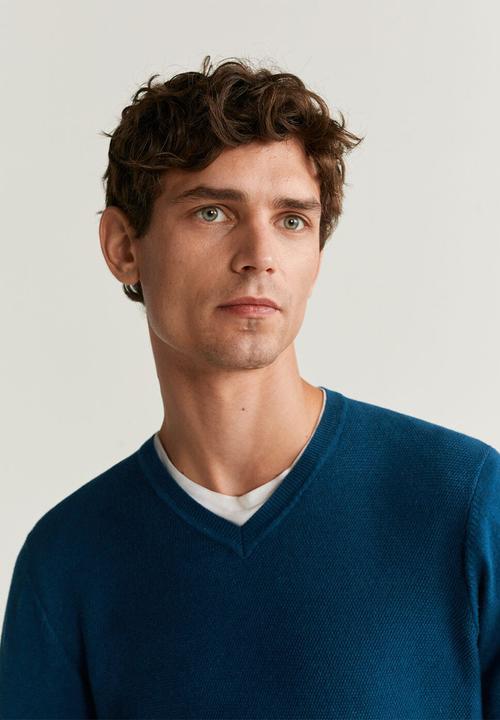 MANGO - Tenv sweater - blue