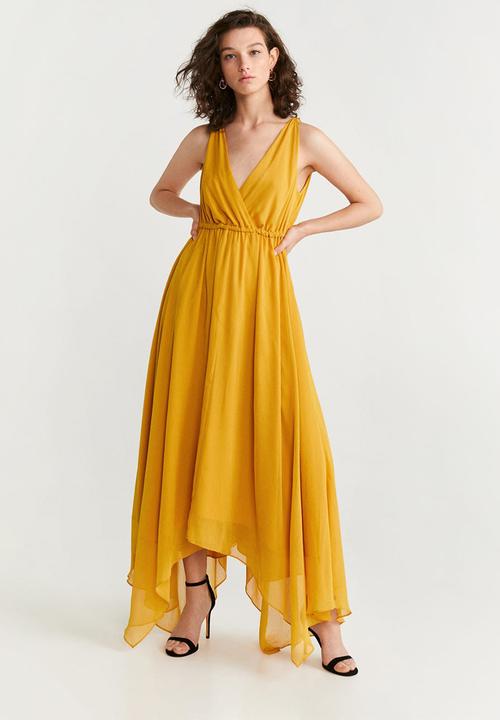 MANGO - Dress kinder - yellow
