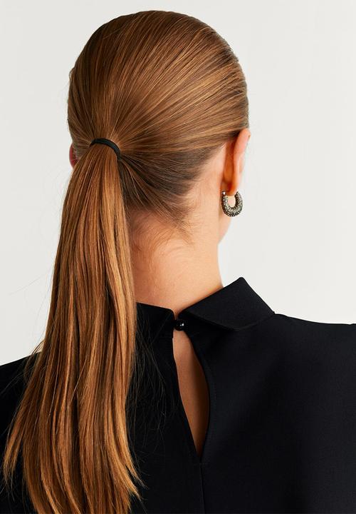 MANGO - Dress maddison - black