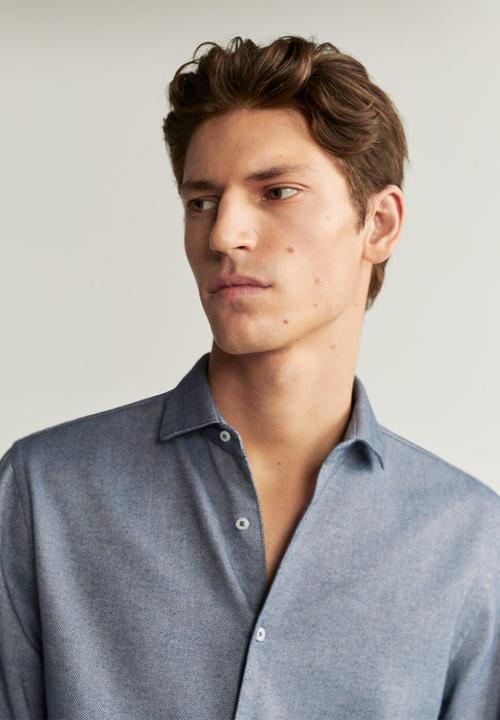 MANGO - Pack shirt - blue
