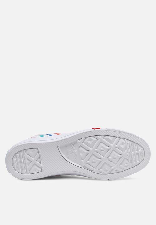 Converse - Chuck Taylor All Star VLTG Hi - white/university red - back to earth