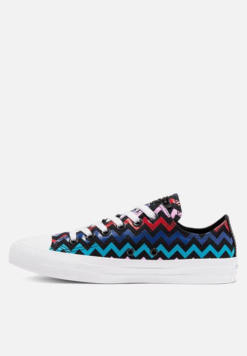 Converse - Chuck Taylor All Star VLTG ox -  black / peony pink - back to earth