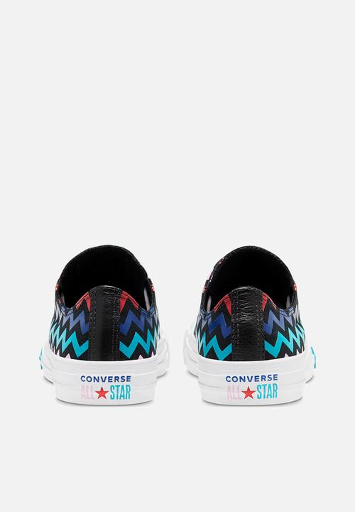 Converse - Chuck Taylor All Star VLTG ox -  black / peony pink - back to earth