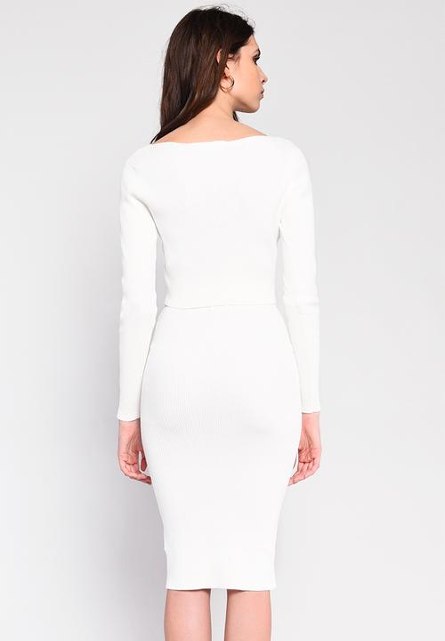 Glamorous - Pencil skirt - white