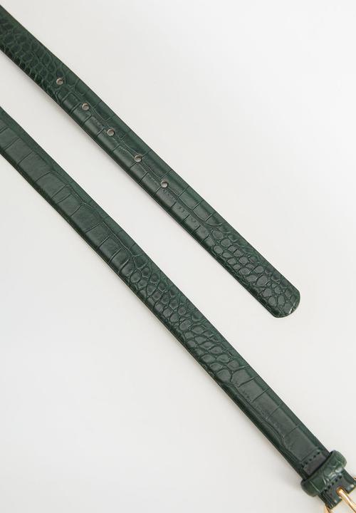MANGO - Belt miercole - green