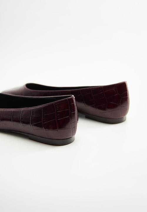 MANGO - Will pump - dark red
