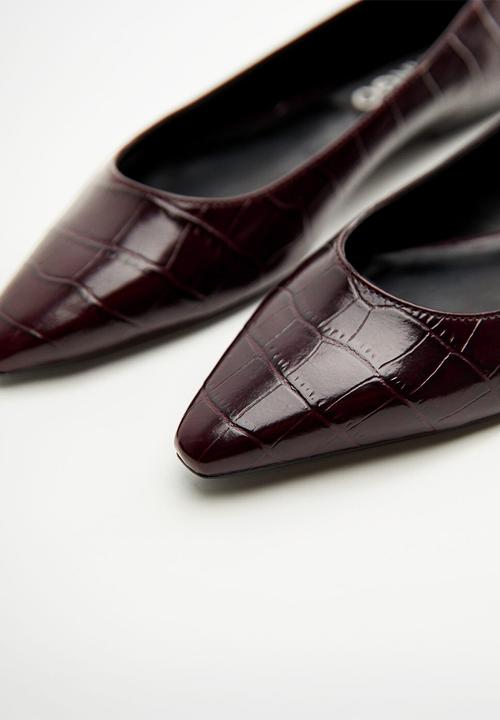 MANGO - Will pump - dark red
