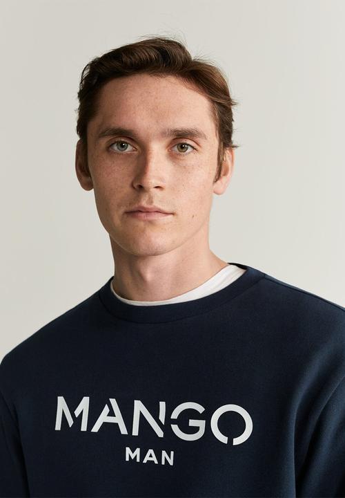 MANGO - New-h sweatshirt - navy