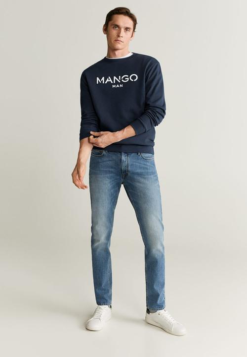 MANGO - New-h sweatshirt - navy