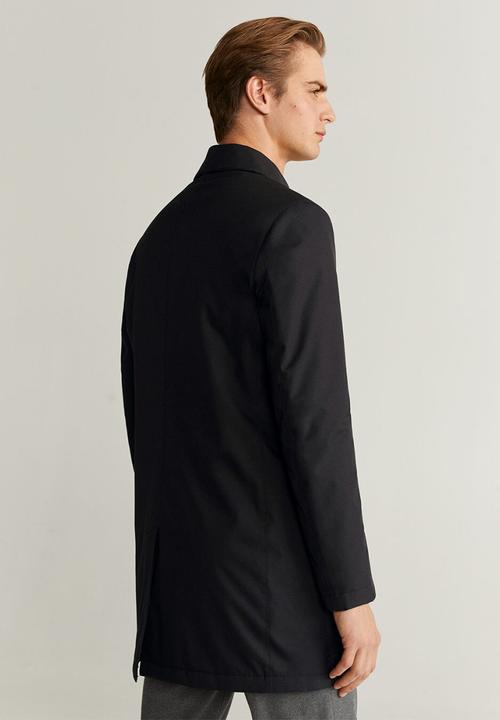 MANGO - Kintosh parka - black