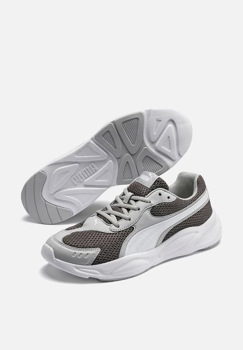 PUMA - 90s Runner - castlerock-high rise-puma white
