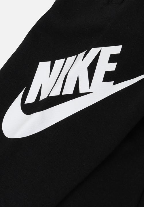 Nike - Nike futura sueded terry trackpants - black