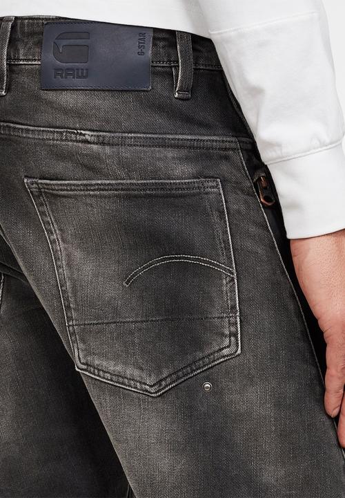 G-STAR - Citishield 3d slim fit tapered jeans - grey