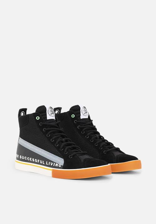 Diesel  - S-dvelows mid - black / sprout green