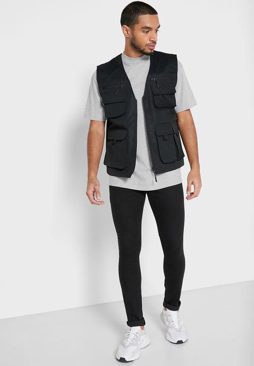 Brave Soul - Maddox gilet - black