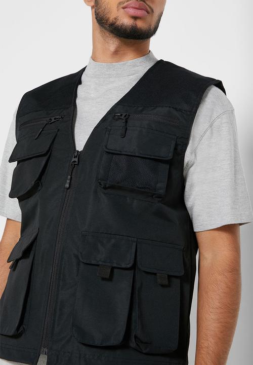 Brave Soul - Maddox gilet - black
