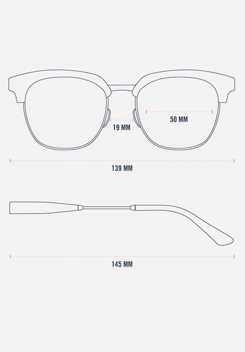 Kapten & Son - Havana matt tortoise summernight - black
