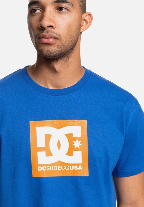 DC - Block logo popsicle tee - blue