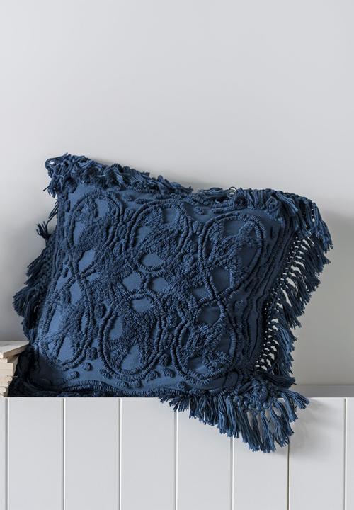 Linen House - Sommers cushion cover - navy