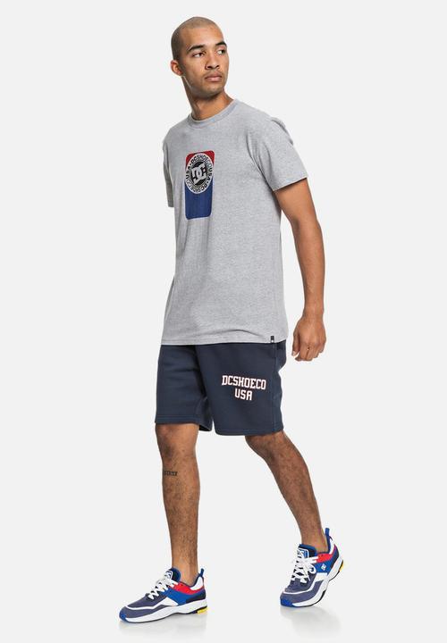 DC - Chest logo tee - grey