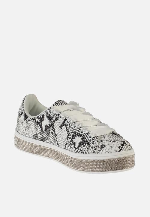 SISSY BOY - Duchess sneaker - white & black