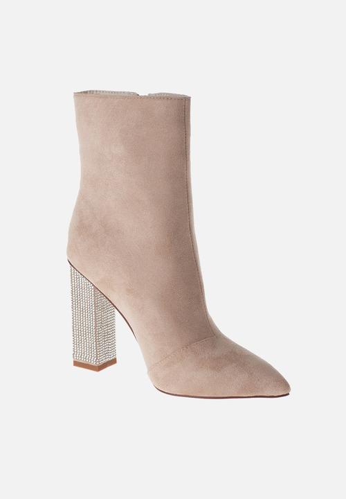 SISSY BOY - Bling block ankle boot - neutral