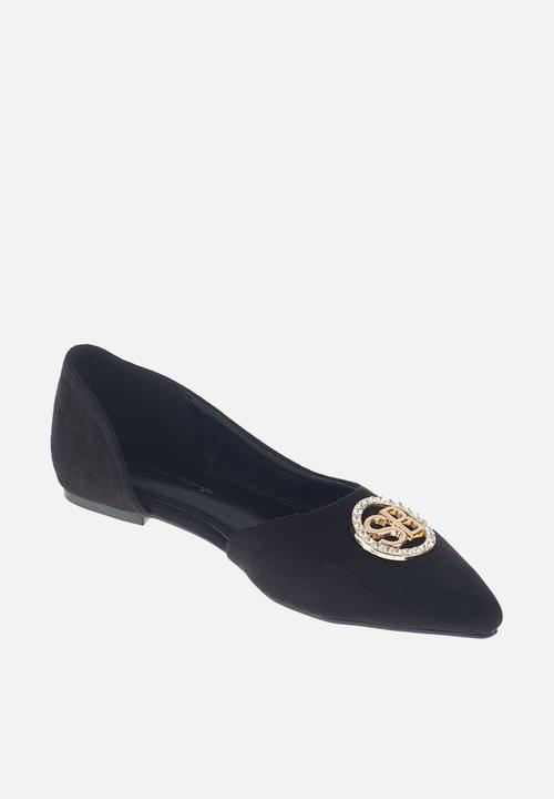 SISSY BOY - Flat out pointed pump - black
